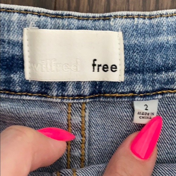 Denim Skirt - Wilfred (Aritzia) - Picture 3 of 3